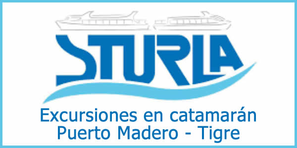 Sturla Excursiones en Catamarán Tigre Puerto Madero