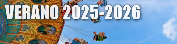 parque de diversiones, vacaciones de verano 2026
