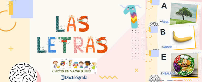 Fotolibro inspirado en Teoría Montessori. Las letras 1. Abecedario