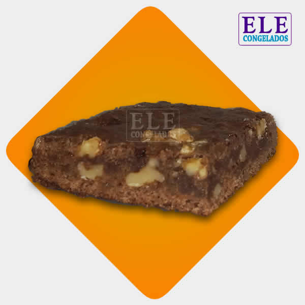 Brownie de chocolate sin toppings